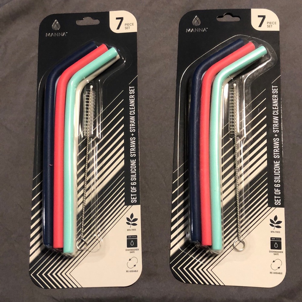 Silicone Straw’s!